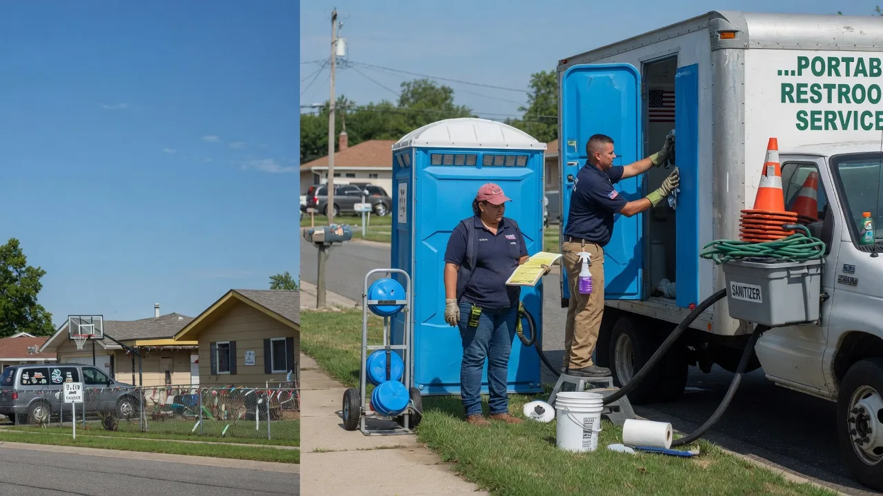 Portable Toilet Rental in Wynot, NE near me